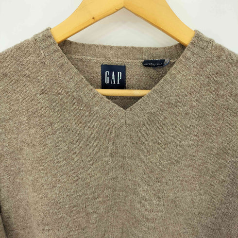 ギャップ Gap 00s OLD ラムウール Vネック ニット セーター メンズ  L